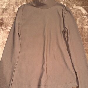 90 Degree By Reflex Women's Long Sleeve Top in Taupe